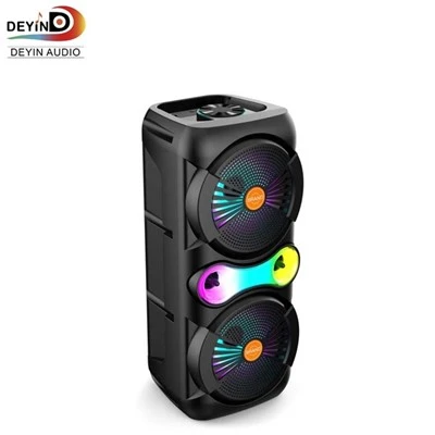 Vonkajší 40W subwoofer Partybox reproduktor Vysokokvalitný hlasný prenosný audio prehrávač Veľký subwoofer Multimediálne BT audio reproduktory